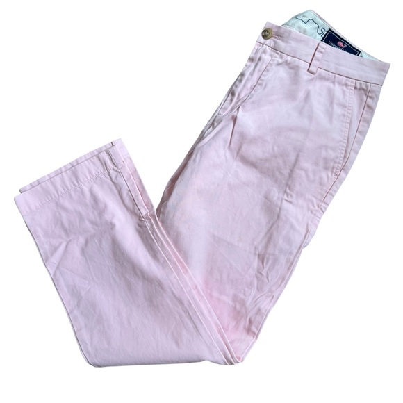 Vineyard Vines Other - Vineyard Vines Pants Mens 32 X 29.5 Pink Trousers Chino Formal Casual Preppy